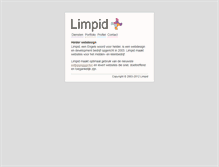 Tablet Screenshot of limpid.nl